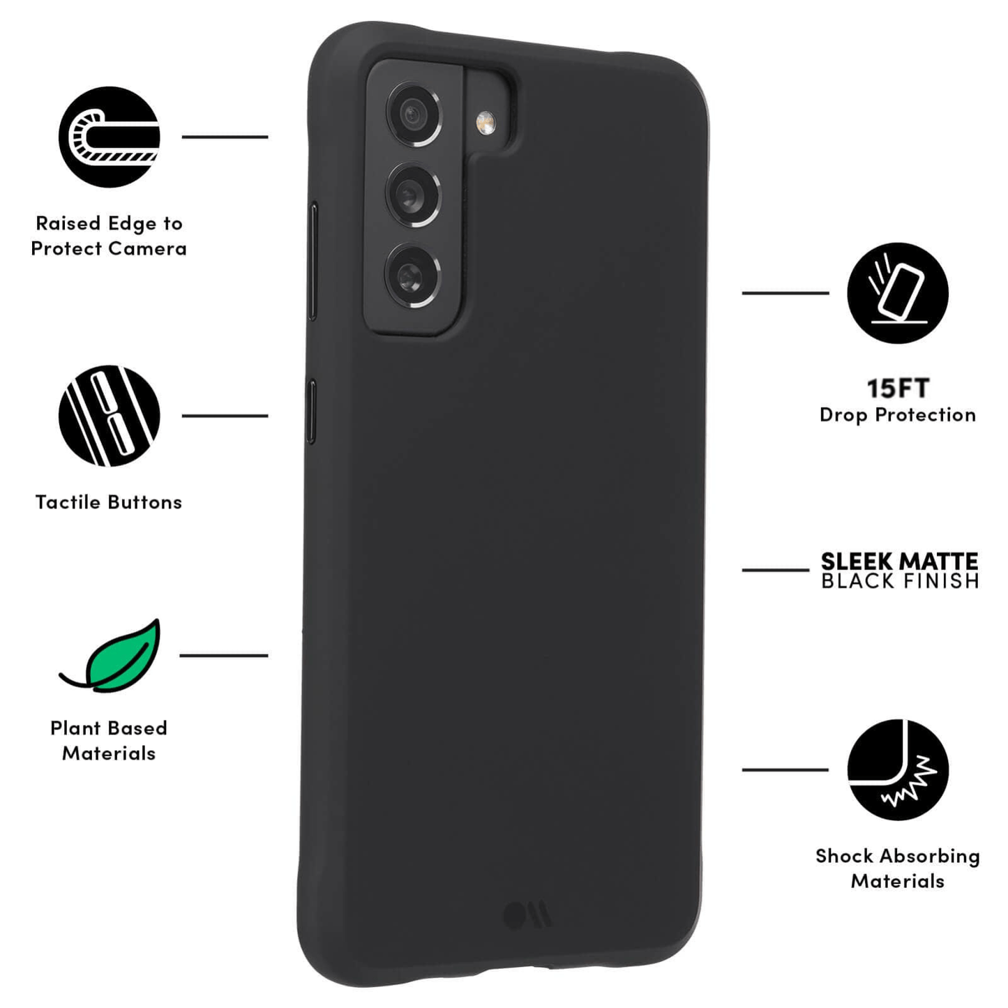 Tough Plus (Black) - Galaxy S21 FE 5G